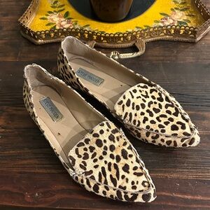Steve Madden Leopard Loafers
